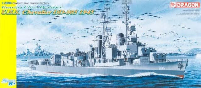 Dragon Models 1/350 USS Chevalier DD-805 1046